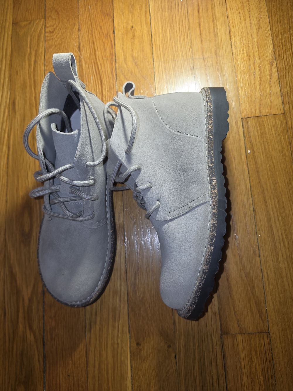 Birkenstock Uppsala Mid Taupe Suede Boots 38